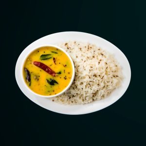 Bagara rice and Sambar