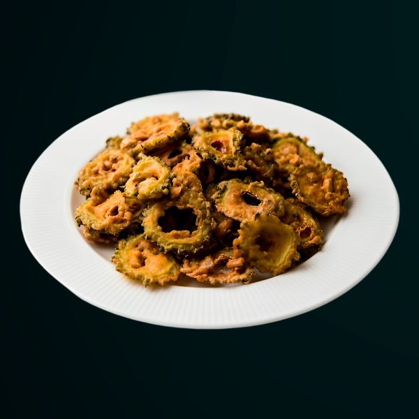 Dry Bitter Gourd - Deep Fried Curry
